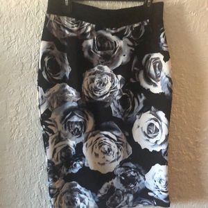 Apt. 9 Floral Pencil Skirt